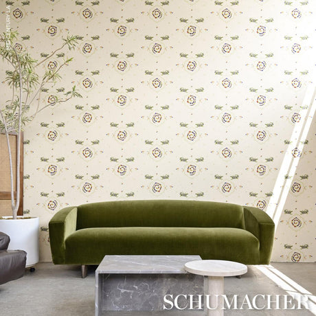 Schumacher Backdrop X Schumacher Reptilia Bright Multi Wallpaper