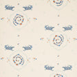 Schumacher Backdrop X Schumacher Reptilia Warm Blue Wallpaper