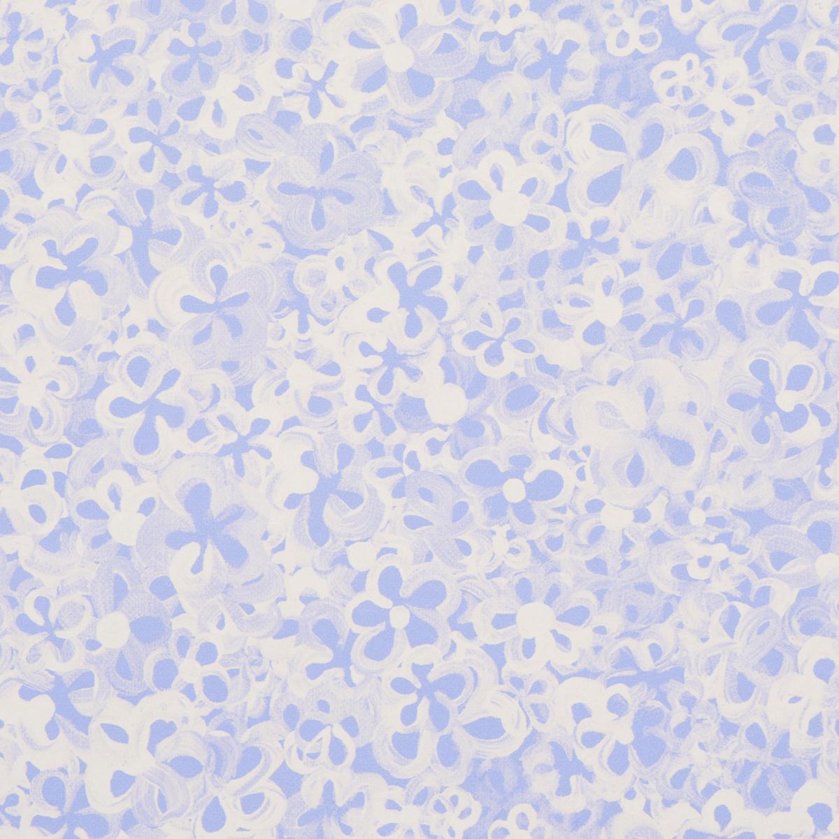 Schumacher X Backdrop Superbloom Cornflower Wallpaper