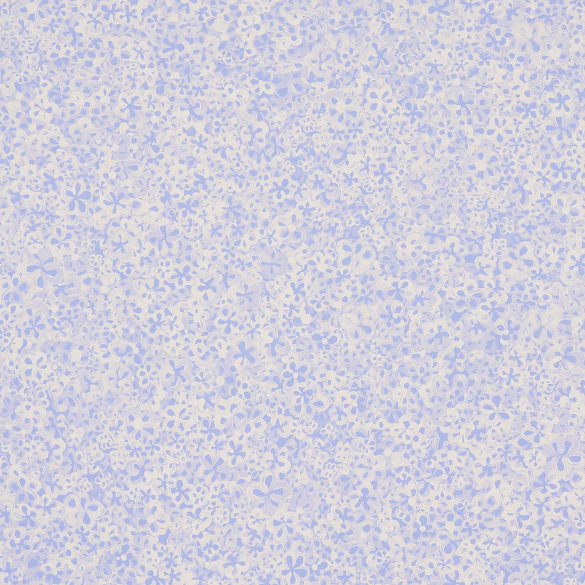 Schumacher Superbloom Cornflower Wallpaper