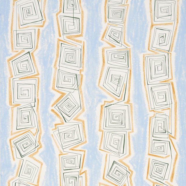 Schumacher Backdrop X Schumacher Taboo Sky Wallpaper