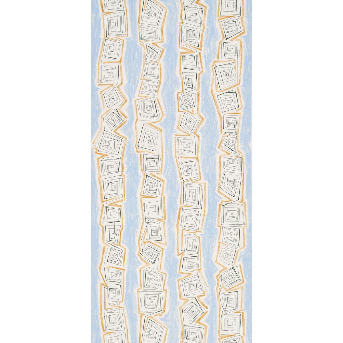 Schumacher Backdrop X Schumacher Taboo Sky Wallpaper