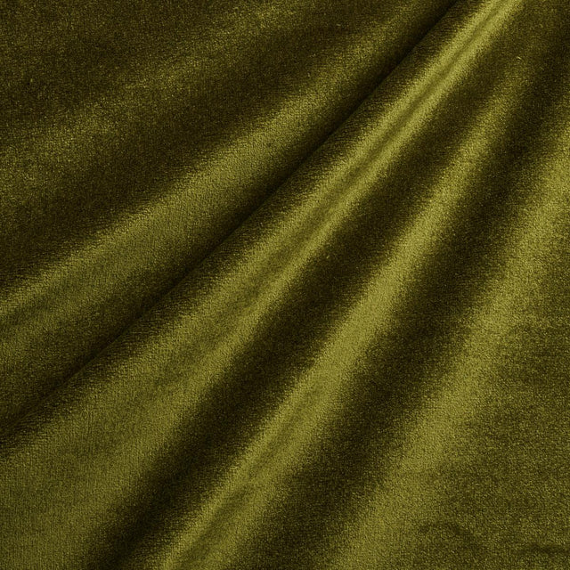 Schumacher Sumptuous Silk Wool Velvet Verde Fabric