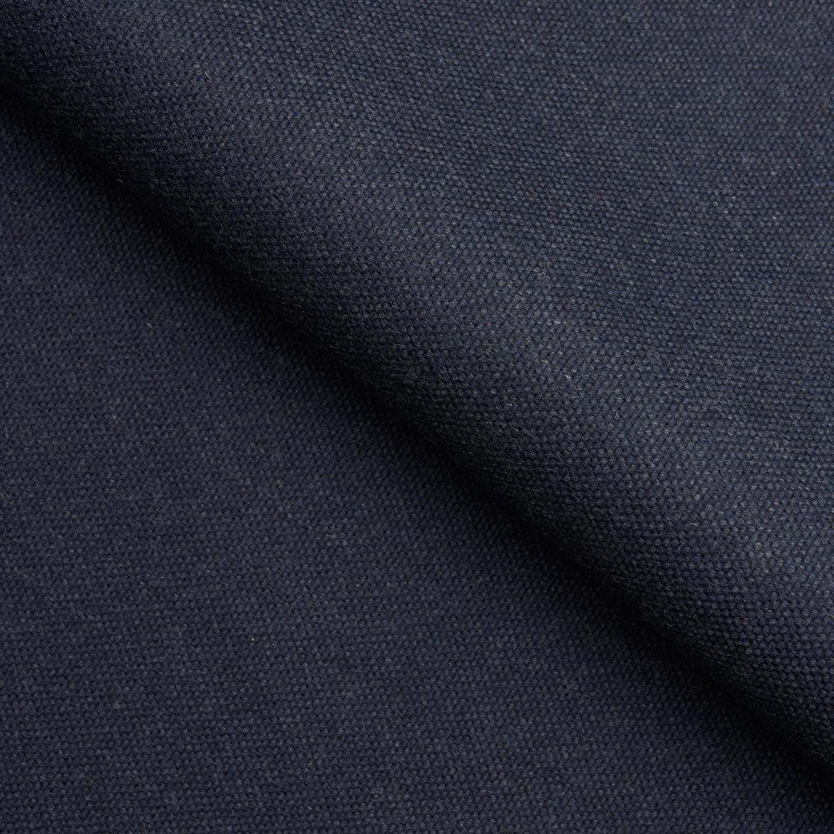 Schumacher Atticus Wool Navy Fabric