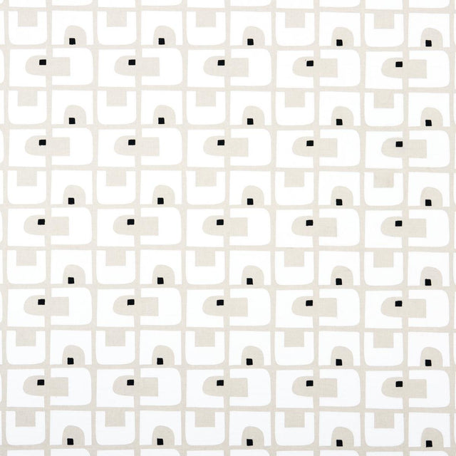 Schumacher Den Appliqu Cumin Fabric