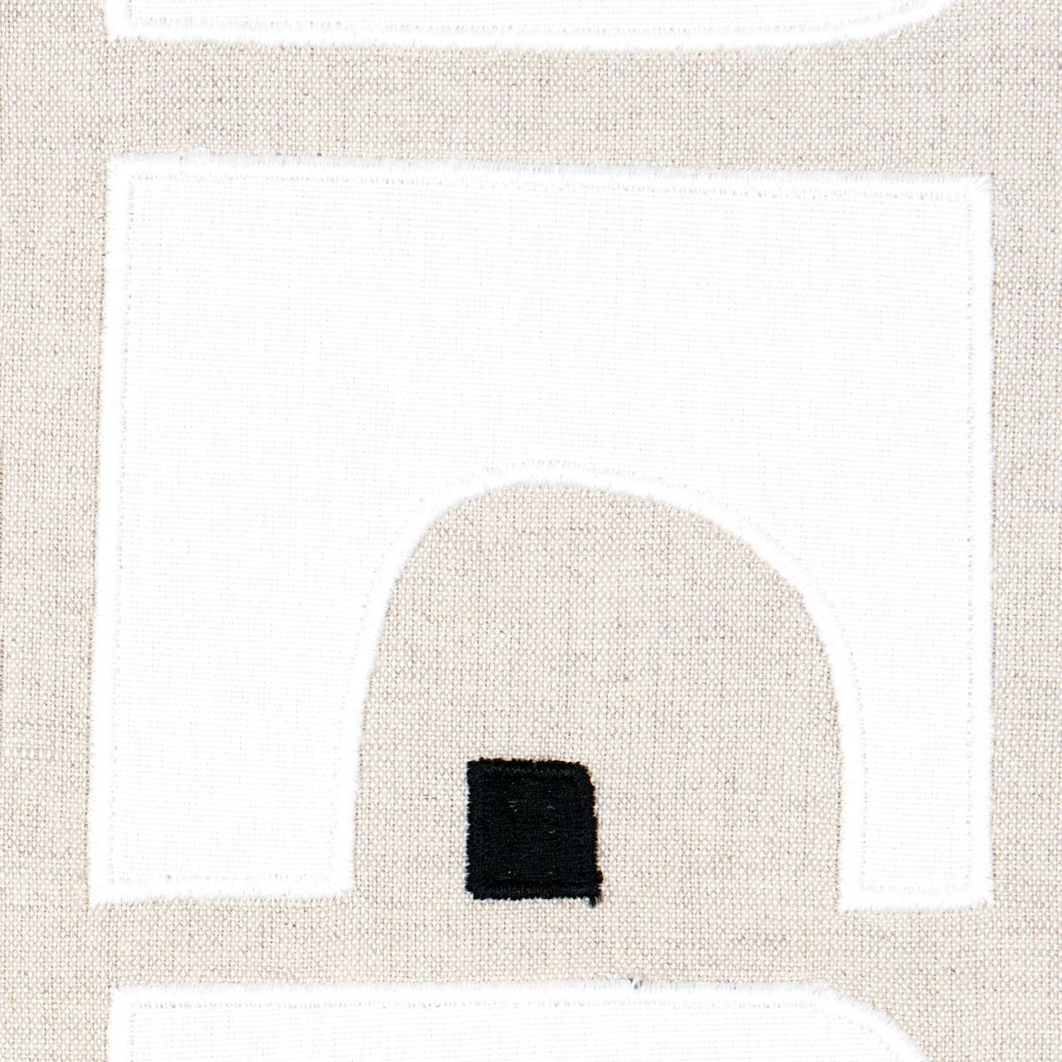 Schumacher Den Appliqu Cumin Fabric
