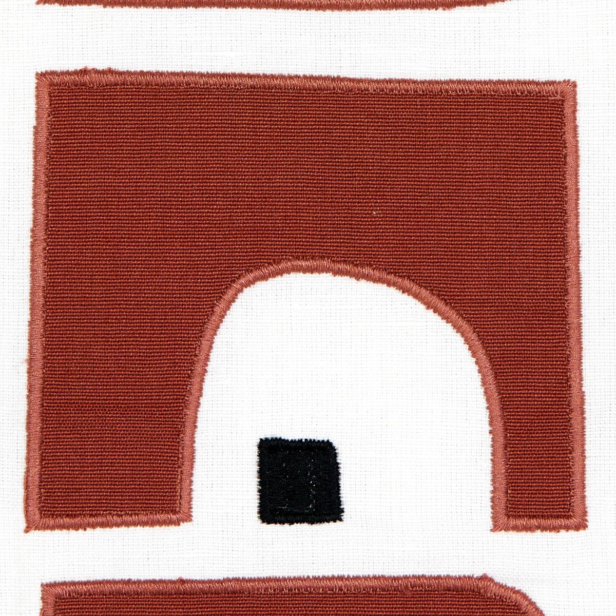 Schumacher Den Appliqu Clay Fabric