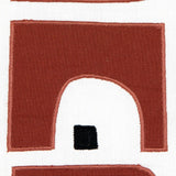 Schumacher Den Appliqu Clay Fabric