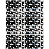 Schumacher Den Appliqu Carbon Fabric