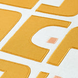 Schumacher Den Appliqu Ochre Fabric