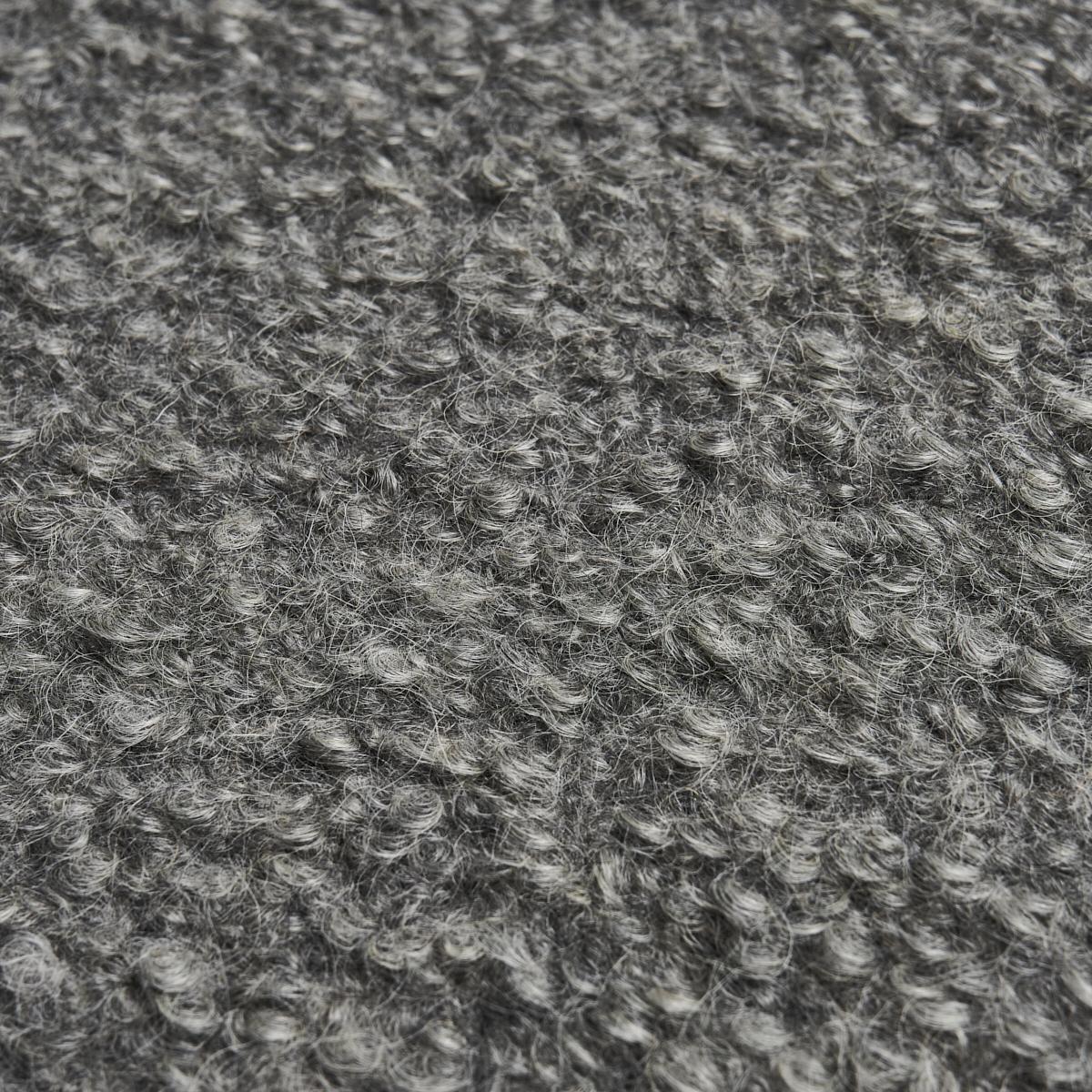 Schumacher Teddy Wool Boucl Grey Fabric