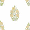 Roommates Tamara Day Dutch Floral Peel & Stick By Roommates Yellow Wallpaper