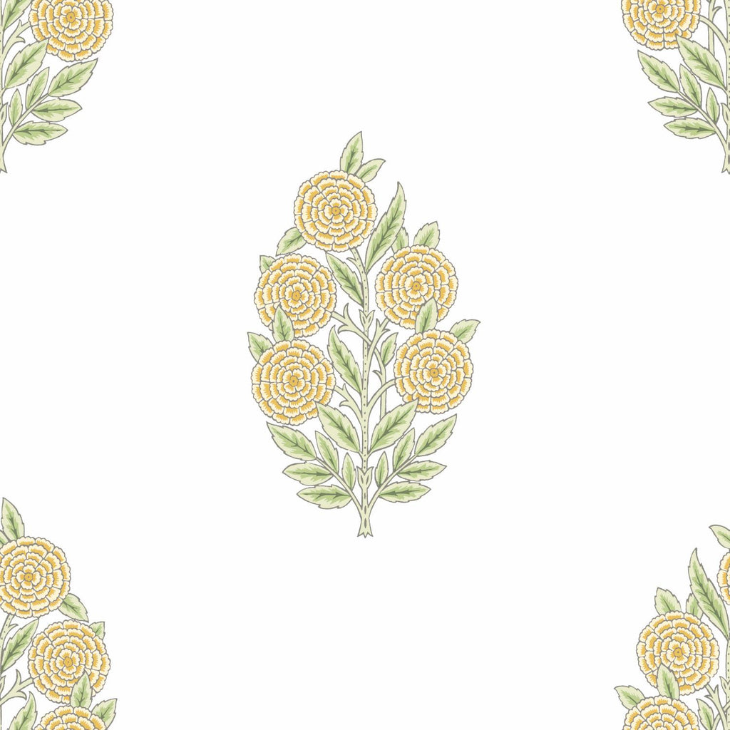 RoomMates Tamara Day Dutch Floral Peel & StickBy Roommates yellow Wallpaper