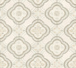 York Garden Trellis Hazel Beige Wallpaper