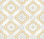 York Garden Trellis Ochre Yellow Wallpaper