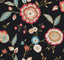 York Dahlia Blooms Midnight/Multi Black Wallpaper