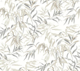 York Willow Grove Sand Beige Wallpaper
