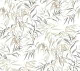 York Willow Grove Sand Beige/Grey Wallpaper