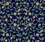 York Jasmine Indigo Blue Wallpaper