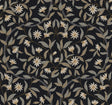 York Jasmine Midnight Black Wallpaper