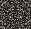 York Jasmine Black Wallpaper