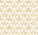 York Sevilla Ochre Yellow Wallpaper