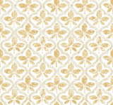 York Sevilla Ochre Yellow Wallpaper