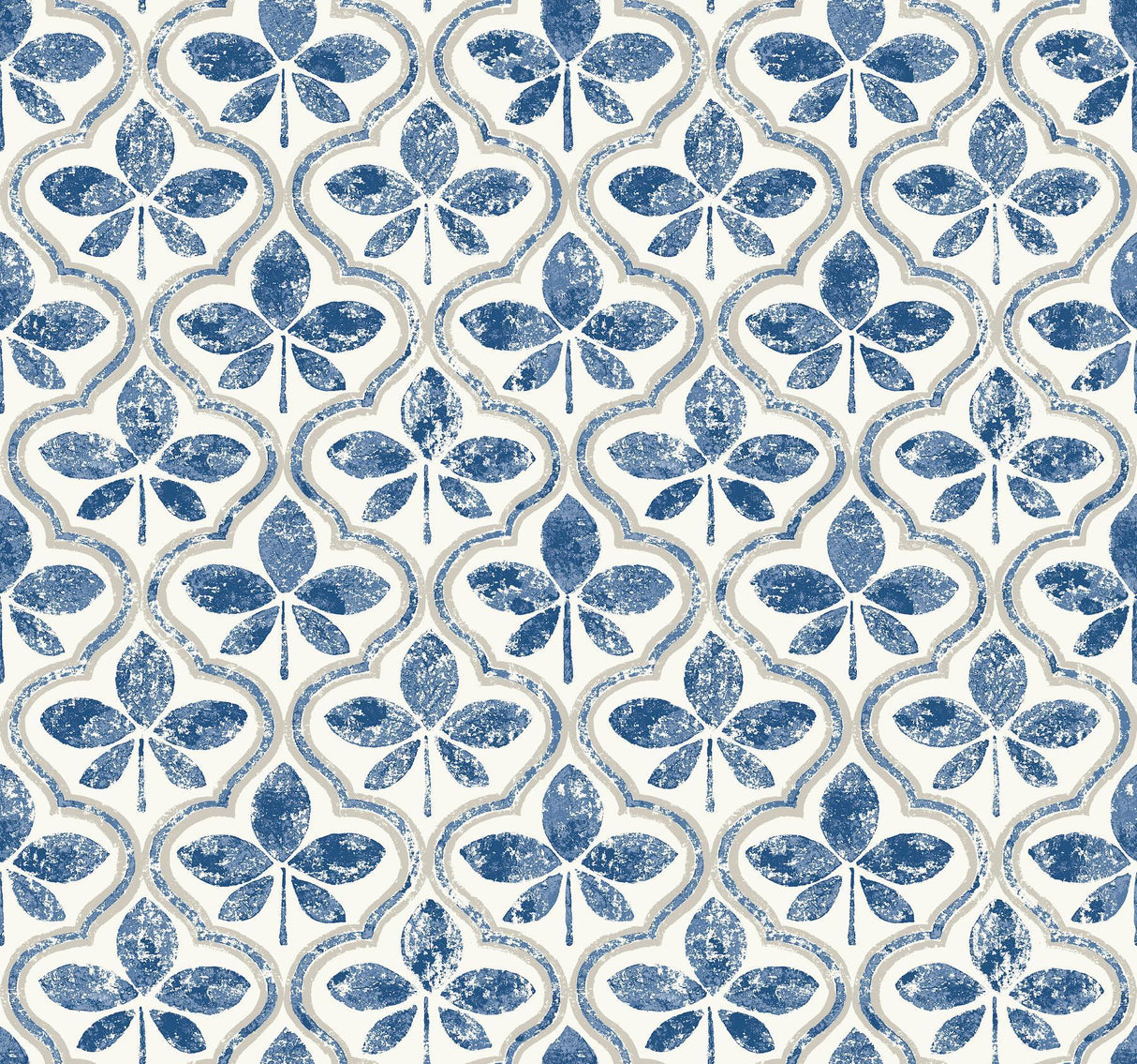 York Sevilla Cobalt Blue Wallpaper