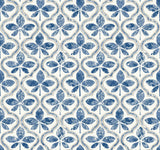 York Sevilla Cobalt Blue Wallpaper