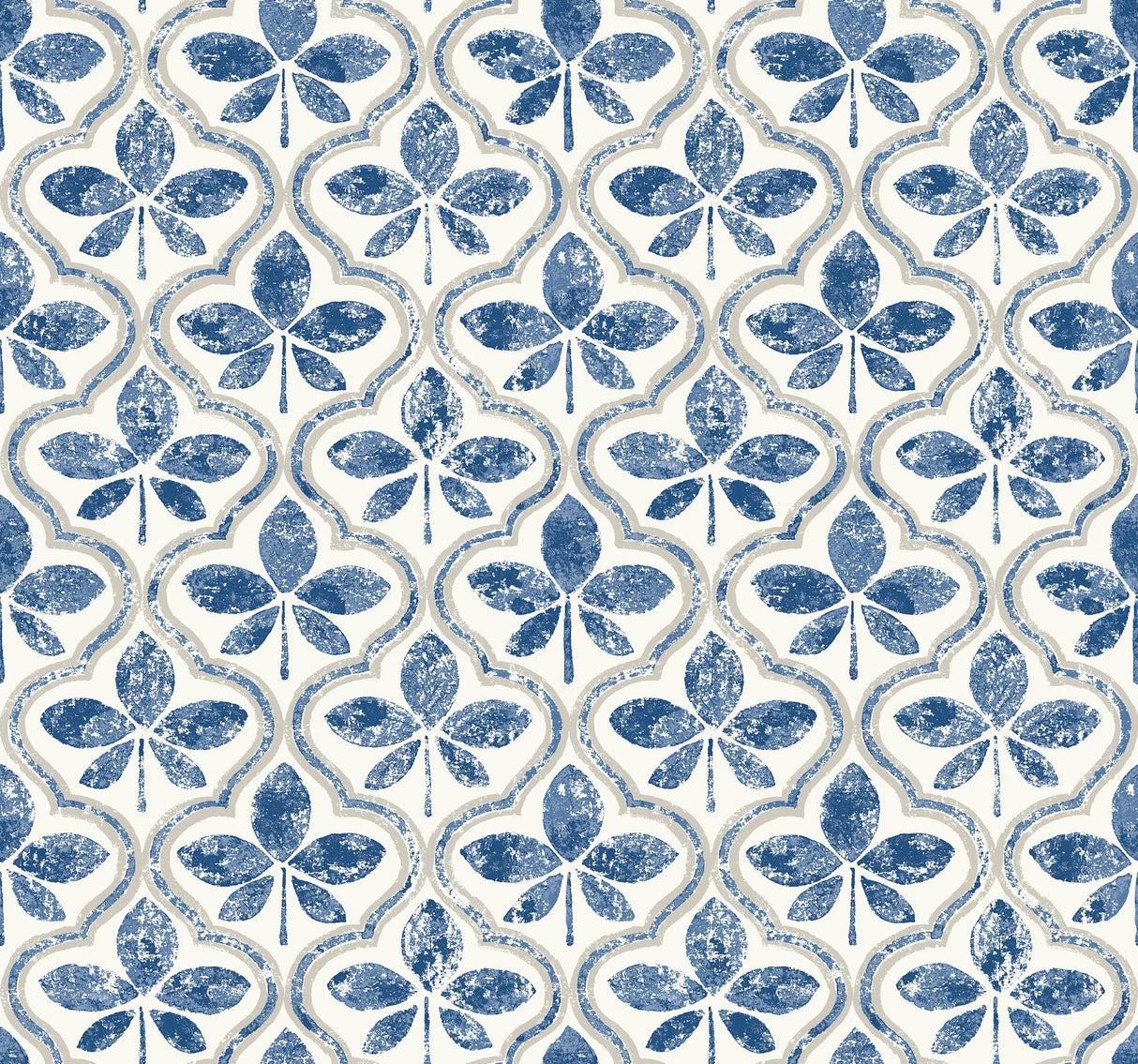 York Sevilla Cobalt Blue Wallpaper