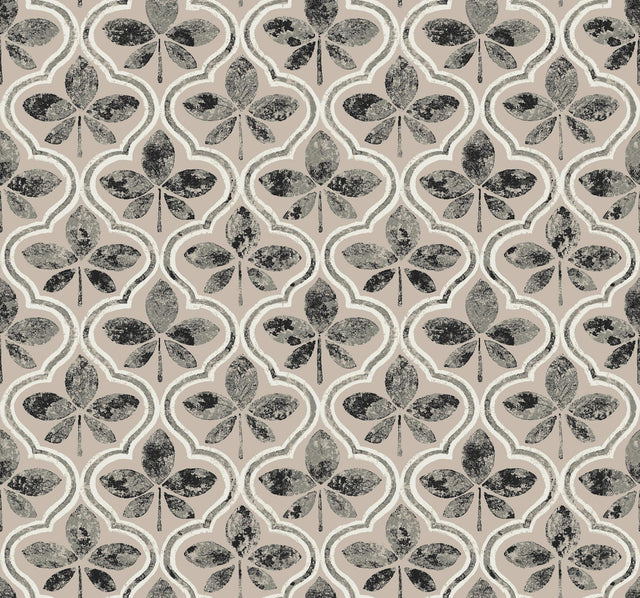 York Sevilla Onyx Black Wallpaper