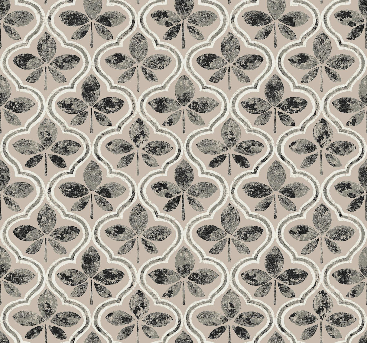 York Sevilla Onyx Black/Brown Wallpaper