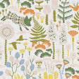 Borastapeter Hoppmosse Ivory And Multi Wallpaper