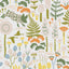 Borastapeter Hoppmosse Ivory And Multi Wallpaper