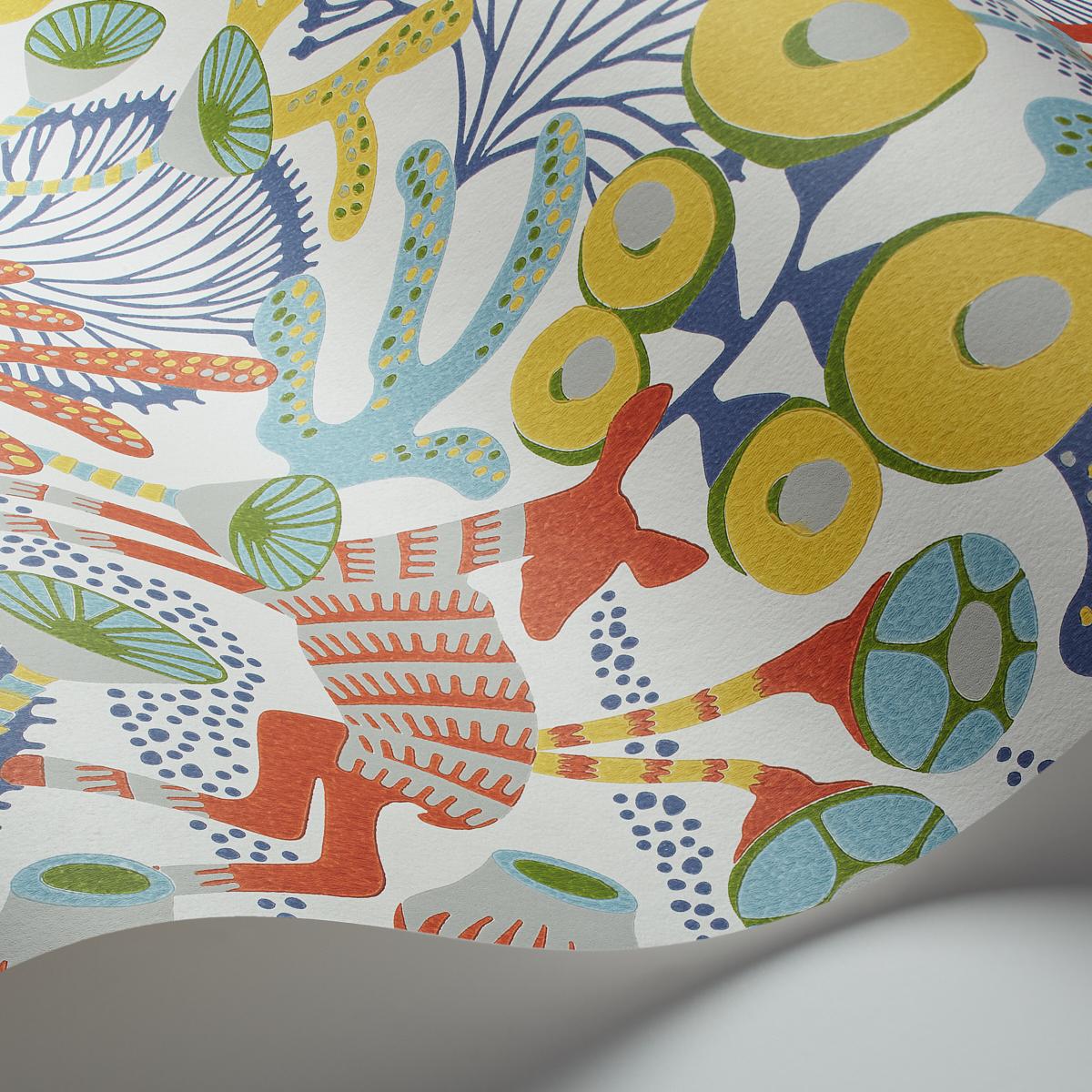 Borastapeter Korallng Ivory Multi Wallpaper