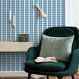 Borastapeter Bers Blue Wallpaper