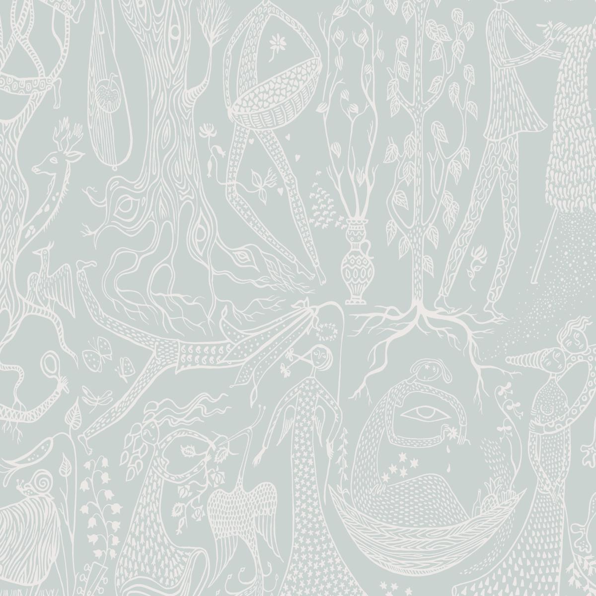 Borastapeter Poème D'Amour Mineral Wallpaper