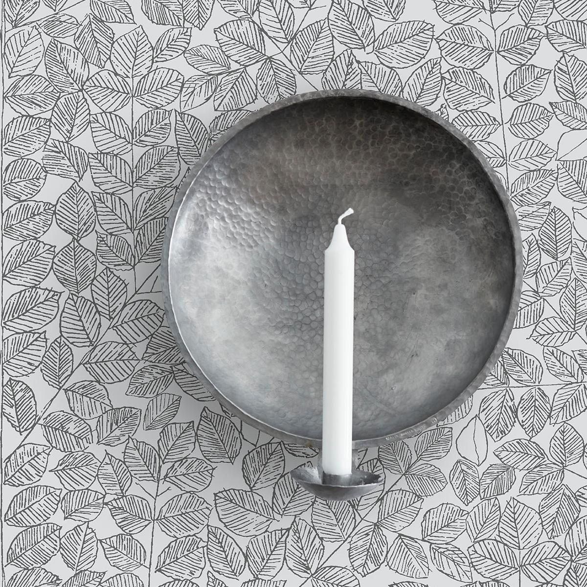 Borastapeter Romans Black Wallpaper