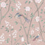 Borastapeter Paradise Birds Blush Shimmer Wallpaper