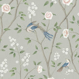 Borastapeter Paradise Birds Mineral Shimmer Wallpaper