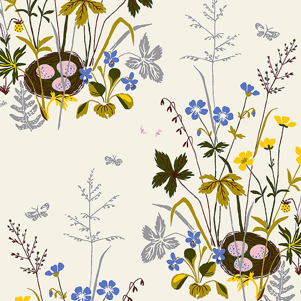 Borastapeter Fgelbo Multi Wallpaper