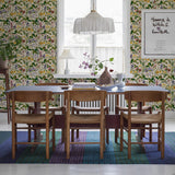 Borastapeter Ros Och Lilja Ivory Wallpaper