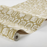 Borastapeter Fruktlda Ochre Wallpaper