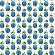 Borastapeter Prunus Blue Wallpaper