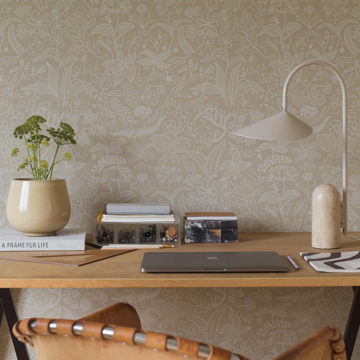 Borastapeter Grazia Parchment Wallpaper