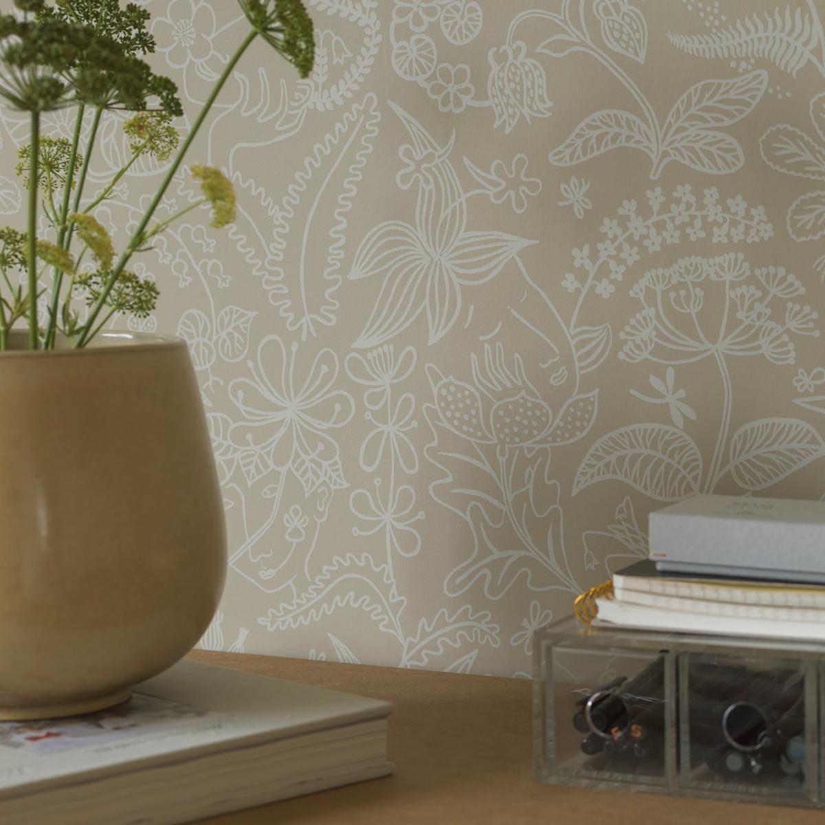 Borastapeter Grazia Parchment Wallpaper