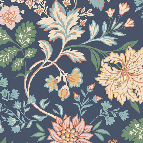 Borastapeter Alicia Navy Wallpaper