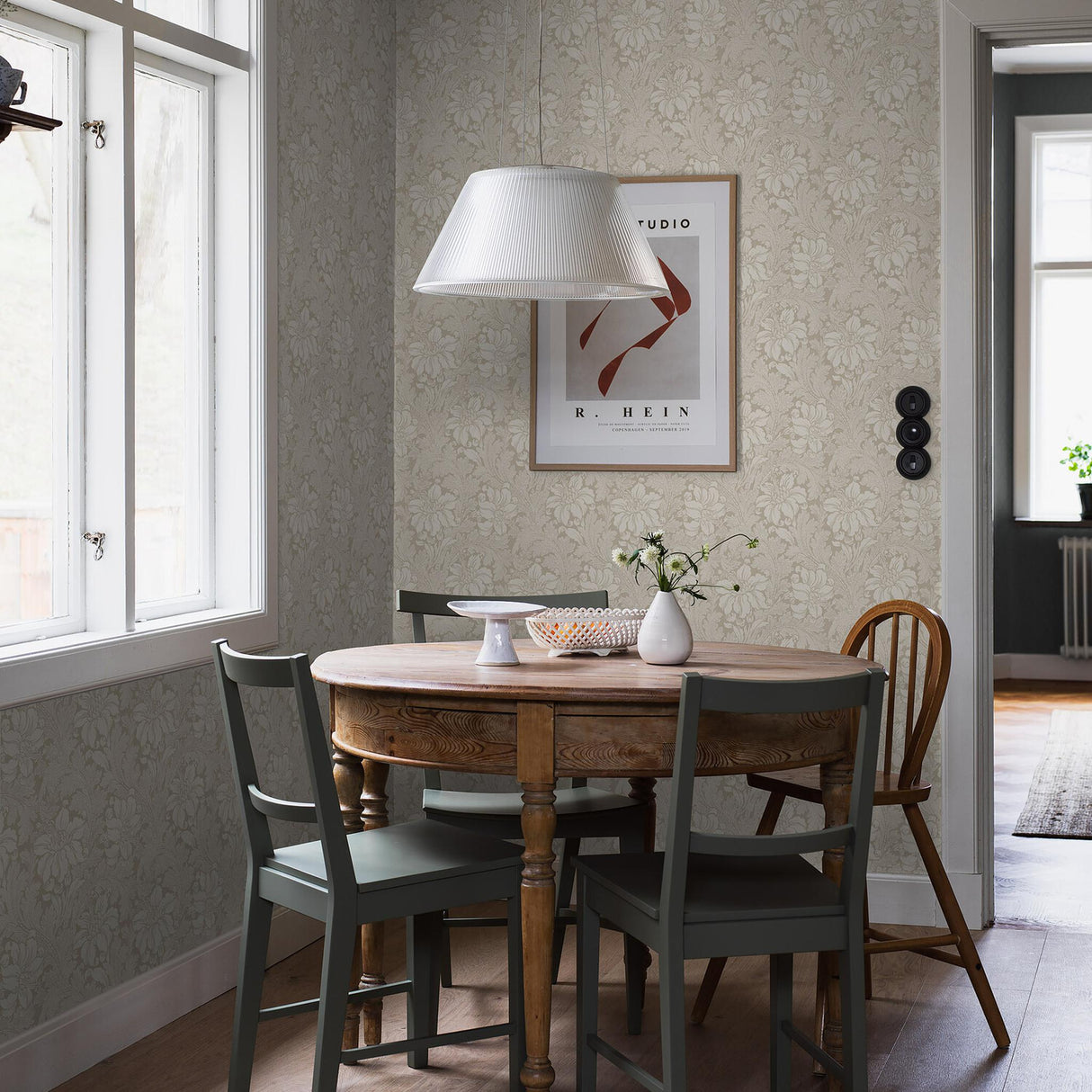 Borastapeter Acanthus Garden Stone Wallpaper