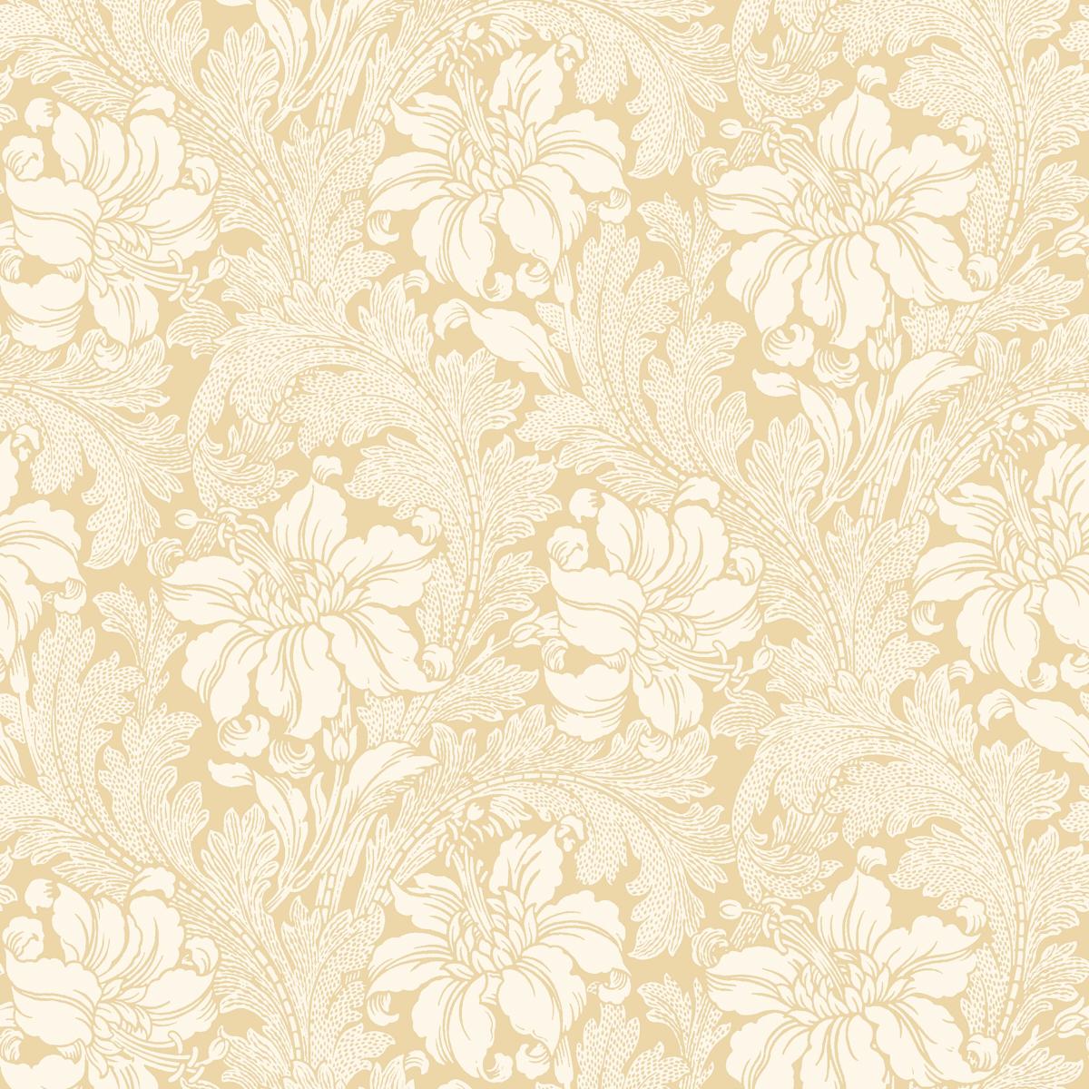 Borastapeter Acanthus Garden Buttercup Wallpaper