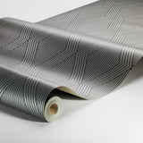 Borastapeter Garbo Slate And Gold Wallpaper